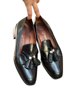 Vintage Jeffery Campbell Lawford Tassel Loafers